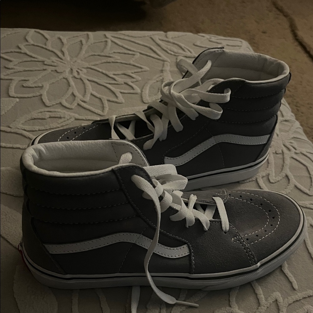High-Top Gray Vans